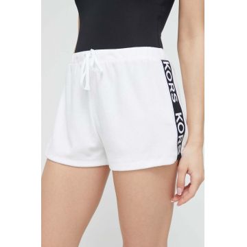 MICHAEL Michael Kors pantaloni scurti de plaja culoarea alb