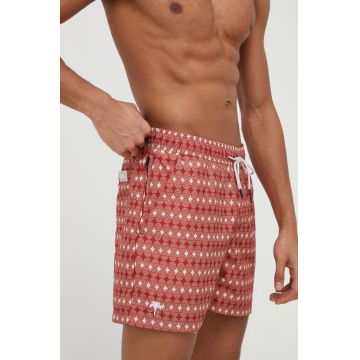 OAS pantaloni scurti de baie culoarea maro