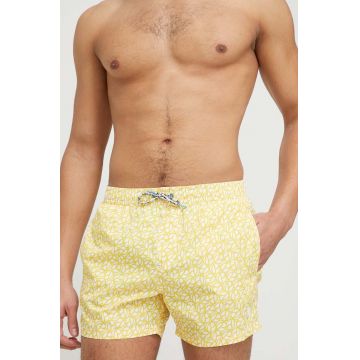 Pepe Jeans pantaloni scurti de baie Ferdi culoarea galben