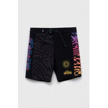 Quiksilver pantaloni scurti de baie copii culoarea negru