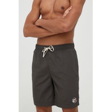 Superdry pantaloni scurti de baie culoarea negru