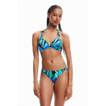 Sutien de baie cu decolteu halter