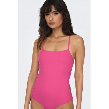 Costum de baie intreg cu spate decupat