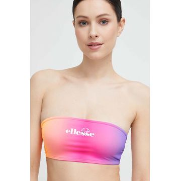 Ellesse sutien de baie culoarea roz, cupa usor rigidizata