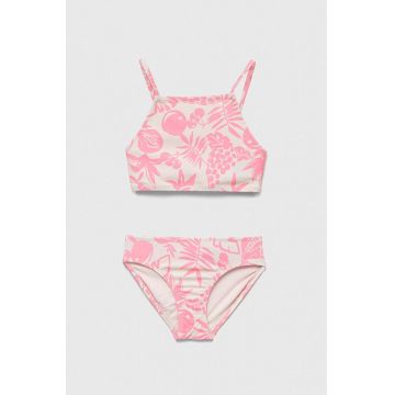 GAP costum de baie pentru copii din două piese culoarea roz
