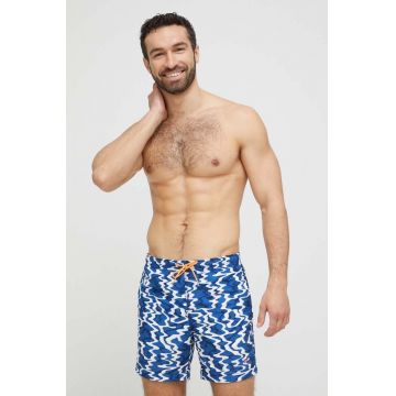Napapijri pantaloni scurti de baie culoarea albastru marin