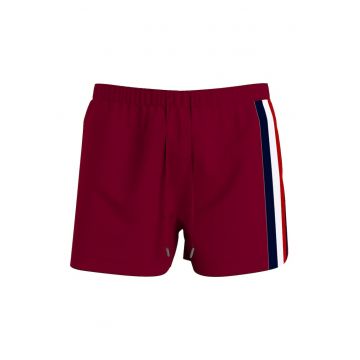 Pantaloni scurti de baie cu logo contrastant