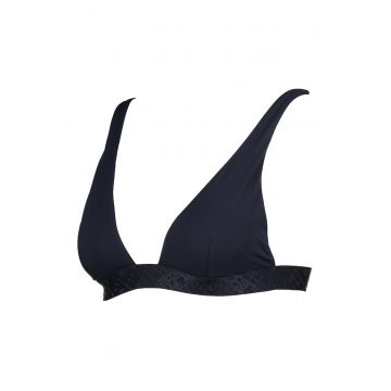Sutien de baie cu cupe triunghiulare