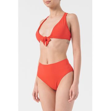 Costum de baie cu 2 piese si detaliu innodat June