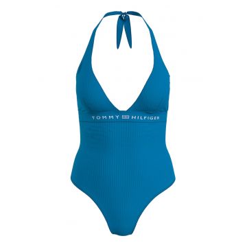 Costum de baie intreg cu model halter
