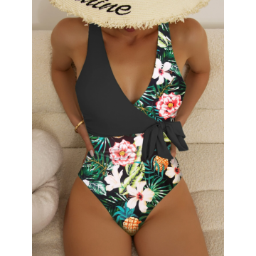 Costum de baie Sintara din material sintetic multicolor DRGCB0016 Dargen