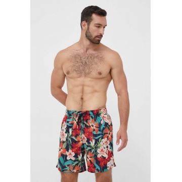 Gant pantaloni scurti de baie culoarea albastru marin