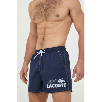 Lacoste pantaloni scurți de baie culoarea albastru marin MH5637-6H5