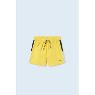 Mayoral pantaloni scurti de baie copii culoarea galben