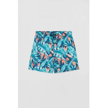 OVS pantaloni scurti de baie copii culoarea turcoaz