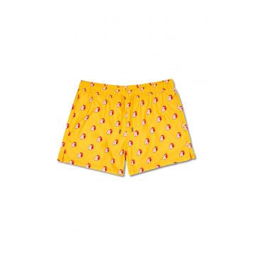 Pantaloni scurti de baie cu imprimeu grafic