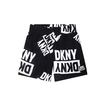 Pantaloni scurti de baie cu imprimeu logo