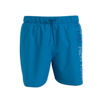Pantaloni scurti de baie cu imprimeu logo