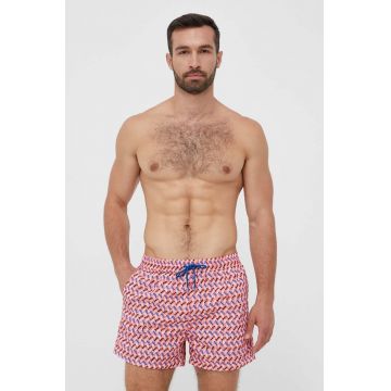 Paul Smith pantaloni scurti de baie culoarea portocaliu