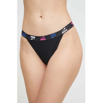 Puma chiloti de baie culoarea negru