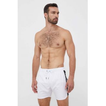 Trussardi pantaloni scurti de baie culoarea alb