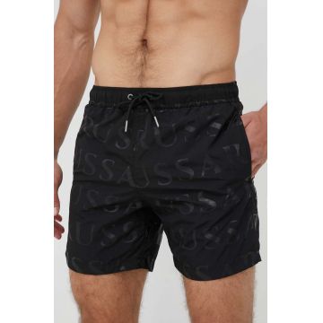 Trussardi pantaloni scurti de baie culoarea negru