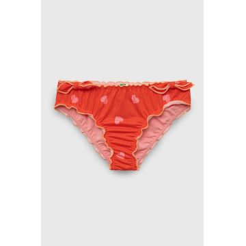 United Colors of Benetton slip de baie copii culoarea rosu