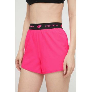 4F pantaloni scurti de baie culoarea roz