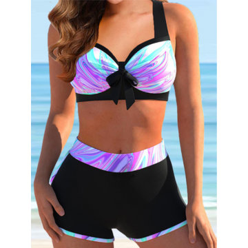 BIKINI MARLANE negru si roz
