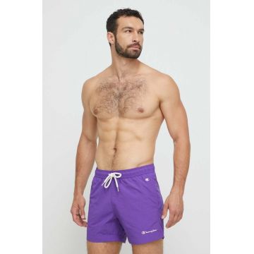 Champion pantaloni scurti de baie culoarea violet