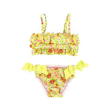 Costum de baie cu imprimeu - din 2 piese
