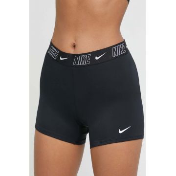 Nike pantaloni scurti de baie Logo Tape culoarea negru