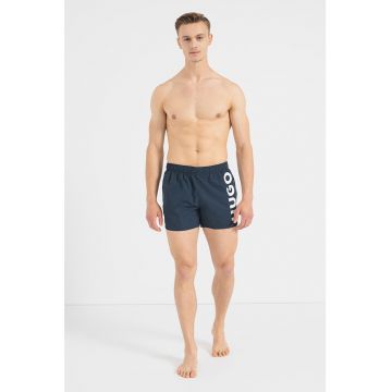 Pantaloni scurti de baie cu imprimeu logo