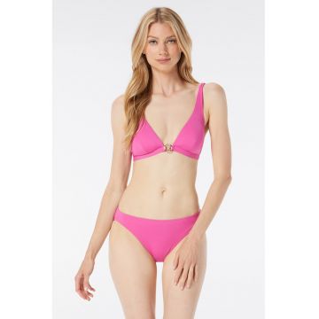 Sutien de baie cu cupe triunghiulare