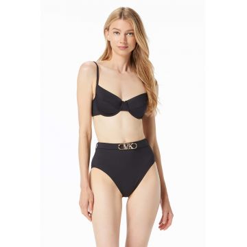 Sutien de baie cu model uni si sustinere metalica