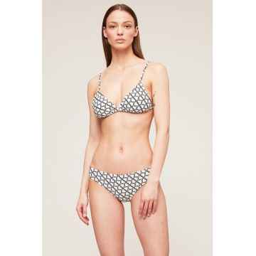 Costum de baie cu doua piese si monograma Costum de baie cu doua piese si monograma