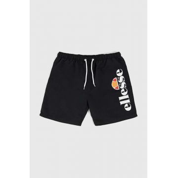 Ellesse pantaloni scurti de baie copii culoarea negru, modelator