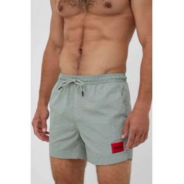 HUGO pantaloni scurti de baie culoarea verde