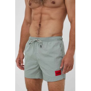 HUGO pantaloni scurți de baie culoarea verde 50469323