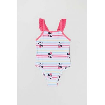 OVS costum de baie dintr-o bucată pentru bebeluși culoarea violet