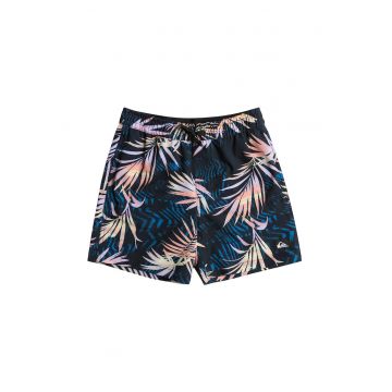 Pantaloni scurti de baie cu model tropical Surf Silk