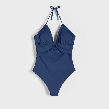 Reserved - Costum de baie dintr-o singură piesă - Bleumarin