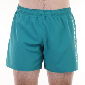Short baie EMPORIO ARMANI EA7 pentru barbati SEA WORLD BW EXTENDED LOGO - 902035CC72013383