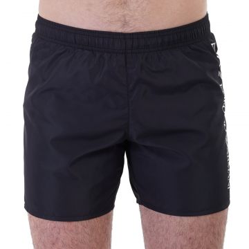 Short baie EMPORIO ARMANI EA7 pentru barbati SEA WORLD BW M EXTENDED LOGO BOXER - 902035CC72000020