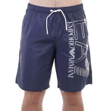 Short baie EMPORIO ARMANI EA7 pentru barbati SEA WORLD BW M GRAPHIC LOGO - 9020472R73706935