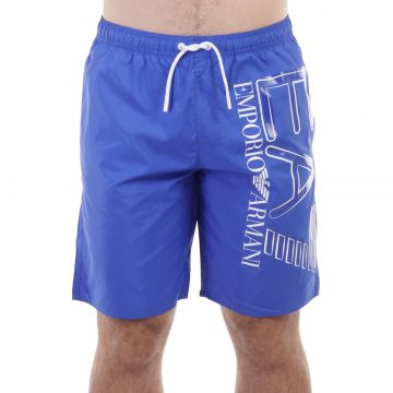 Short baie EMPORIO ARMANI EA7 pentru barbati SEA WORLD BW M GRAPHIC LOGO - 9020472R73730933