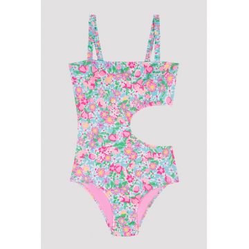 Costum de baie intreg cu decupaj lateral