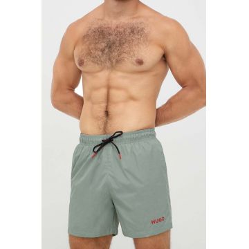 HUGO pantaloni scurti de baie culoarea verde