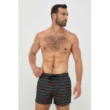HUGO pantaloni scurti de baie culoarea verde