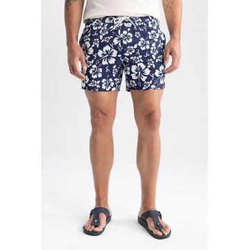 Pantaloni scurti de baie cu model floral
